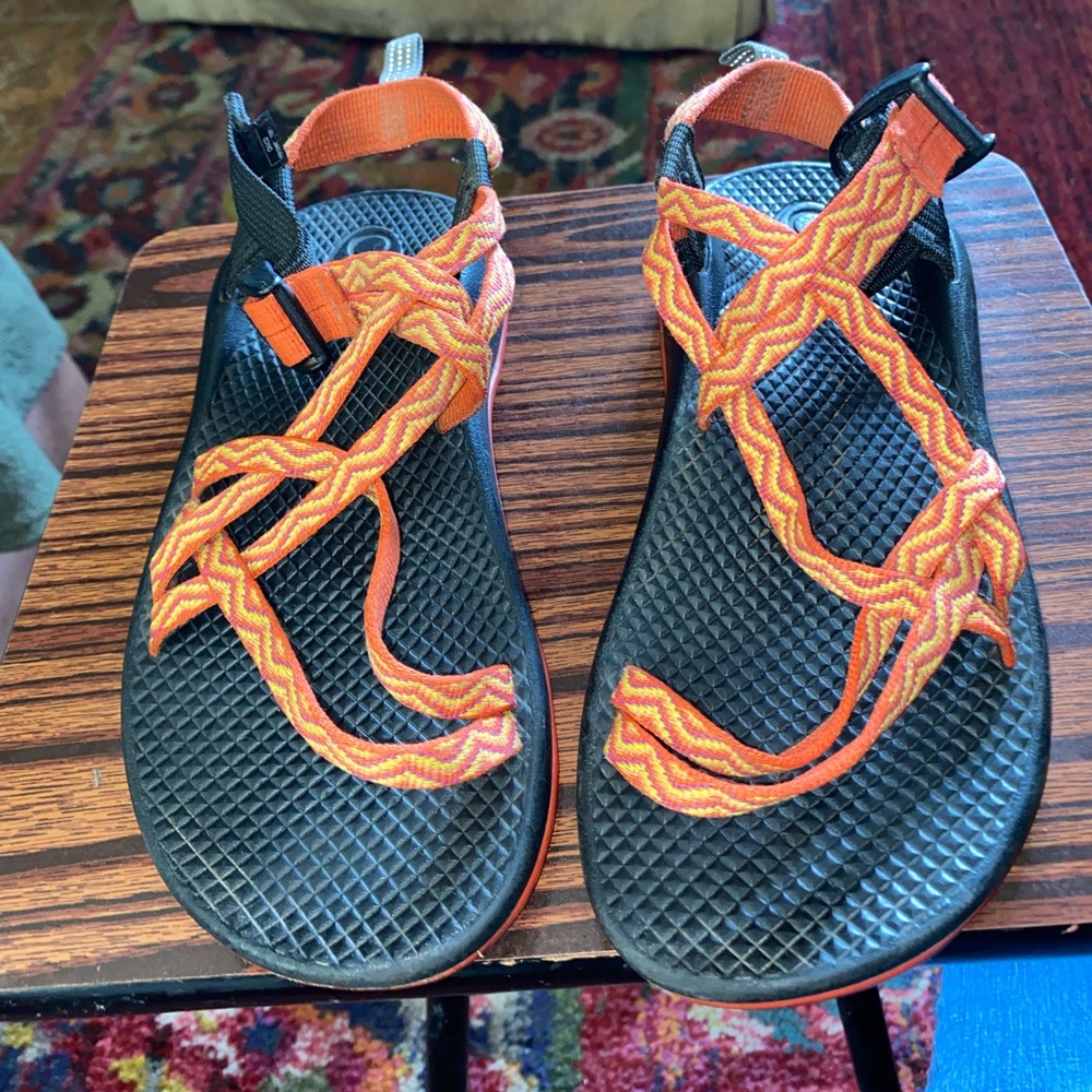 Chaco  Girls Size (3) Orange Sandals